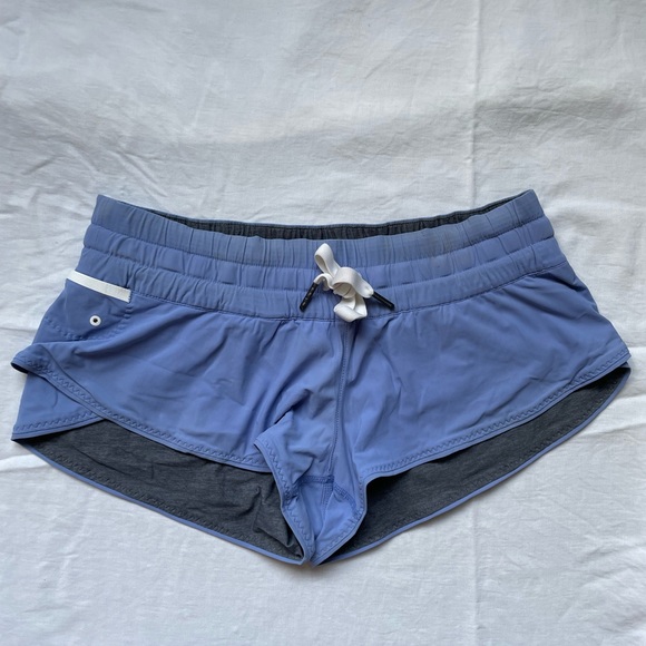 Lululemon Water: Surf Short Lullaby / Heathered Texture Printed Grey Deep Coal - Picture 2 of 6